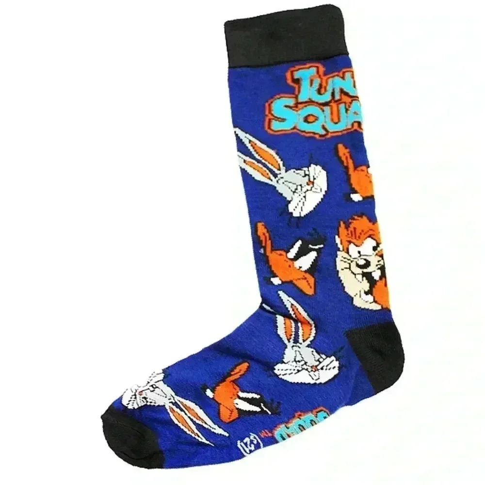 2/$30 BNWT Space Jam: A New Legacy Men’s Crew Socks With Bandana Set - NBA - Picture 2 of 2